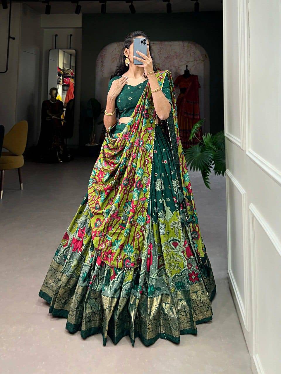 Artriddhs Dola silk vol 47 Lehengha choli manufacturers in Bangalore